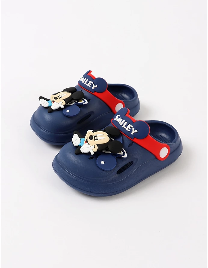 Papuci de spuma Smiley Mickey bleumarin picture - 3