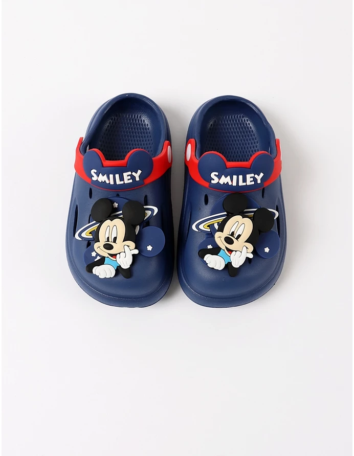 Papuci de spuma Smiley Mickey bleumarin picture - 4