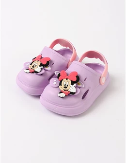 Papuci de spuma Smiley Minnie mov