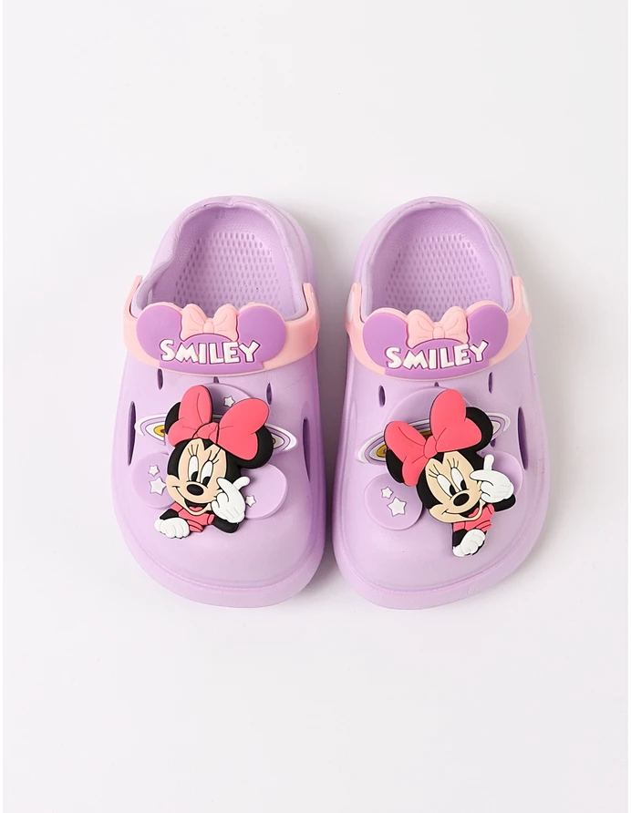 Papuci de spuma Smiley Minnie mov picture - 4