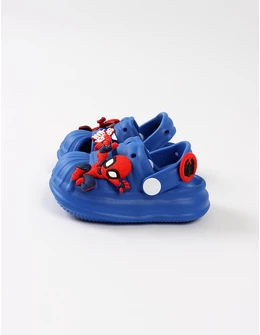 Papuci-sandalute spuma Spider-man albastru