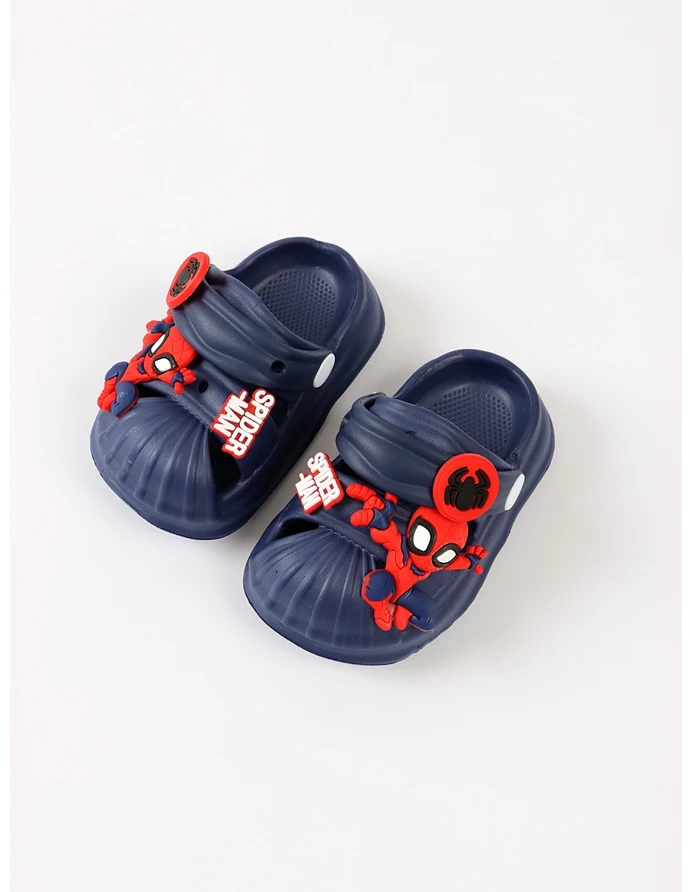Papuci-sandalute spuma Spider-man bleumarin picture - 3