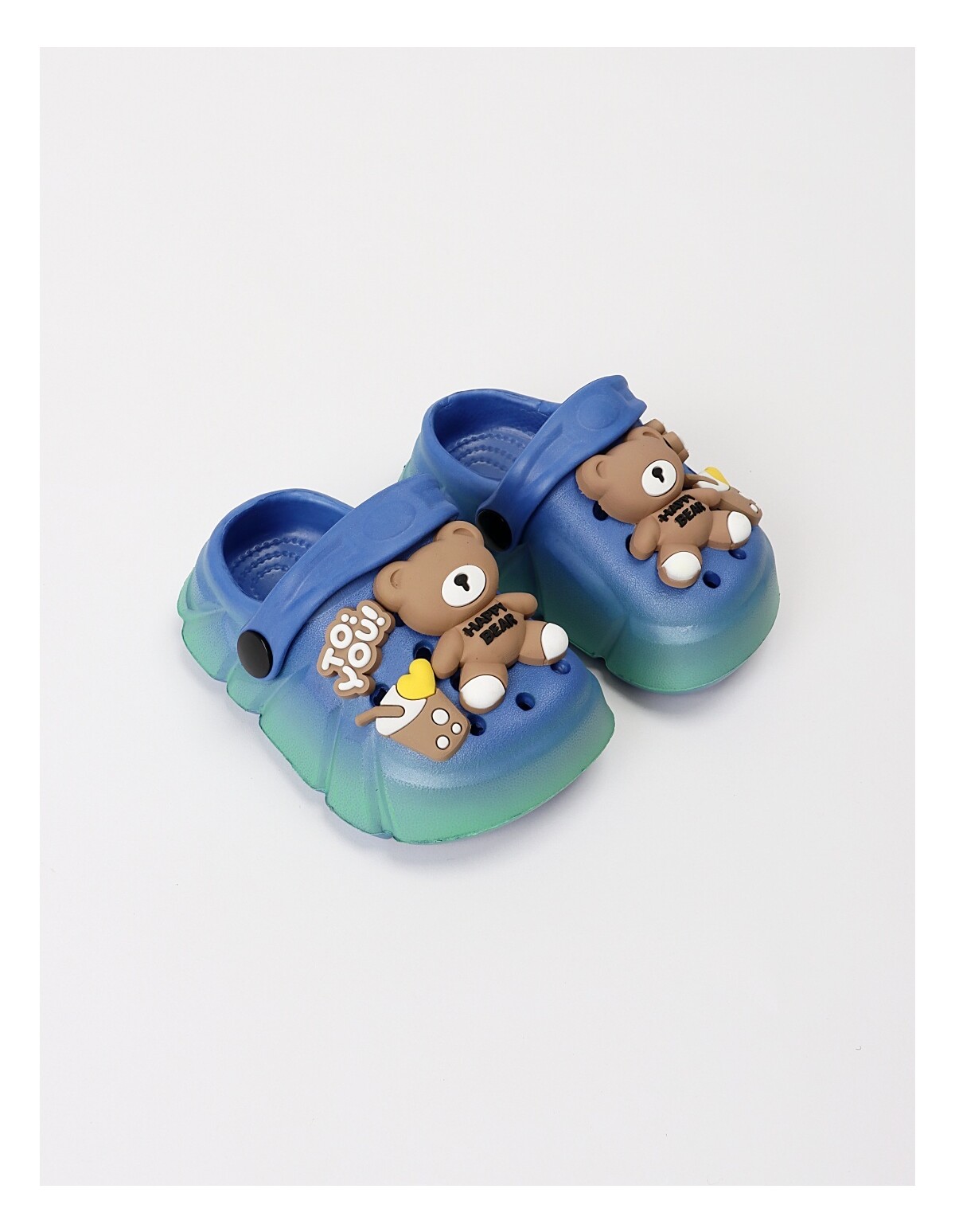 Papuci spuma Bear To You, albastru