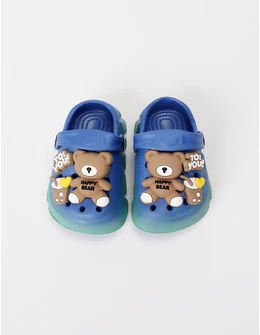 Papuci spuma Bear To You, albastru