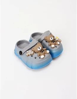 Papuci spuma Bear To You, gri