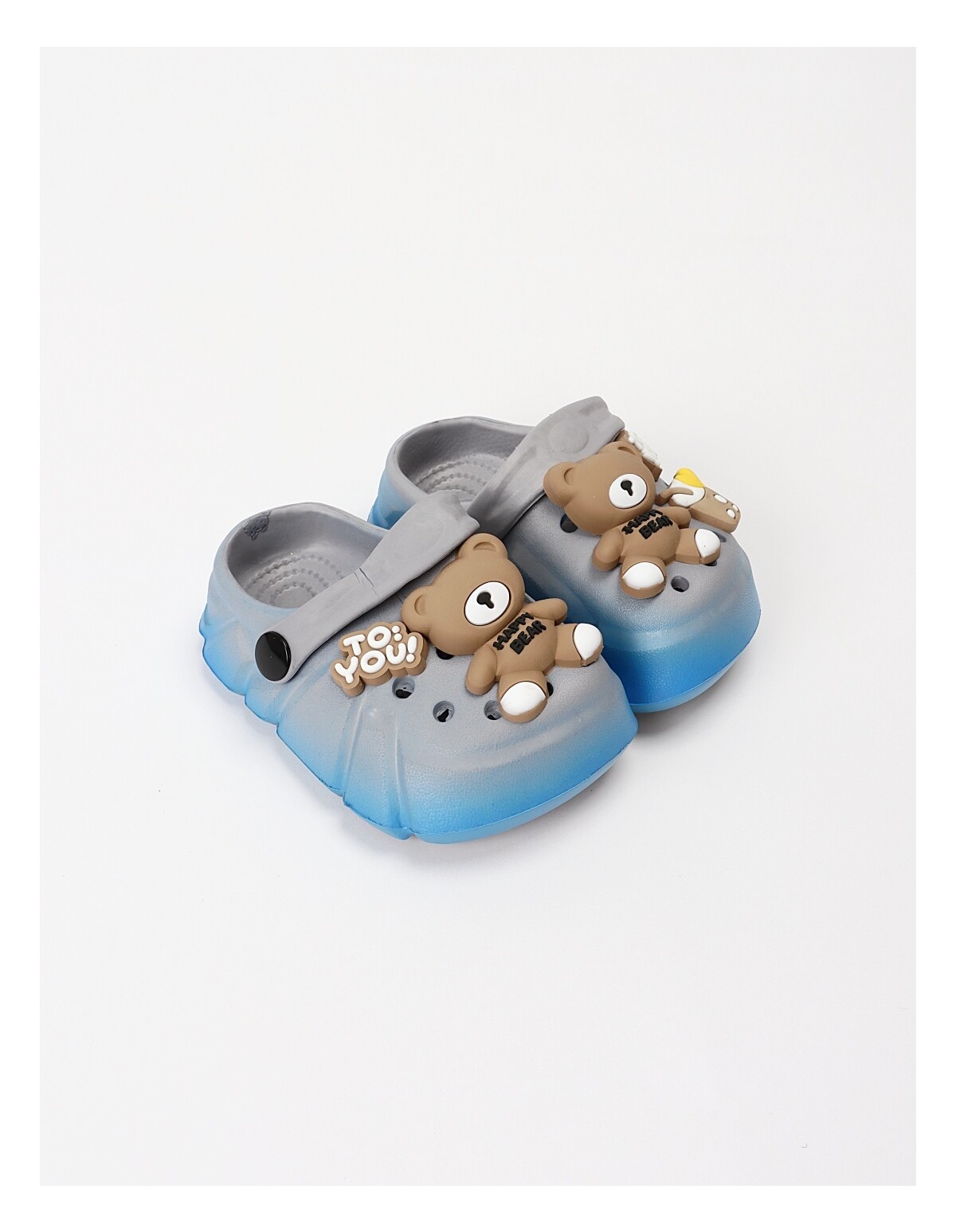 Papuci spuma Bear To You, gri