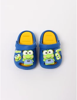Papuci spuma broscuta Happy albastru