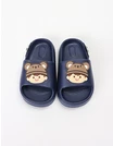 Papuci spuma Fotbal Boy, cu bleumarin picture - 2