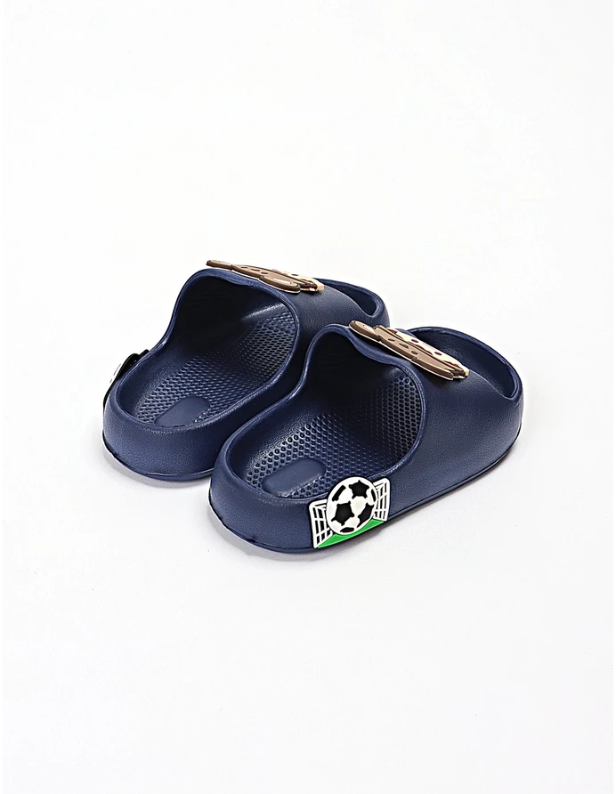 Papuci spuma Fotbal Boy, cu bleumarin picture - 4