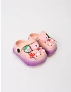 Papuci spuma Happy Bear, roz-mov picture - 1