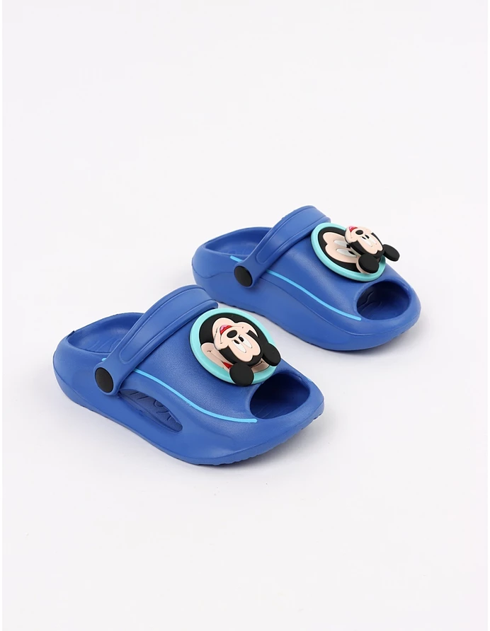 Papuci spuma Jibbtz rotativ Mickey, albastru picture - 3