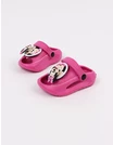 Papuci spuma Jibbtz rotativ Minnie, ciclam picture - 2