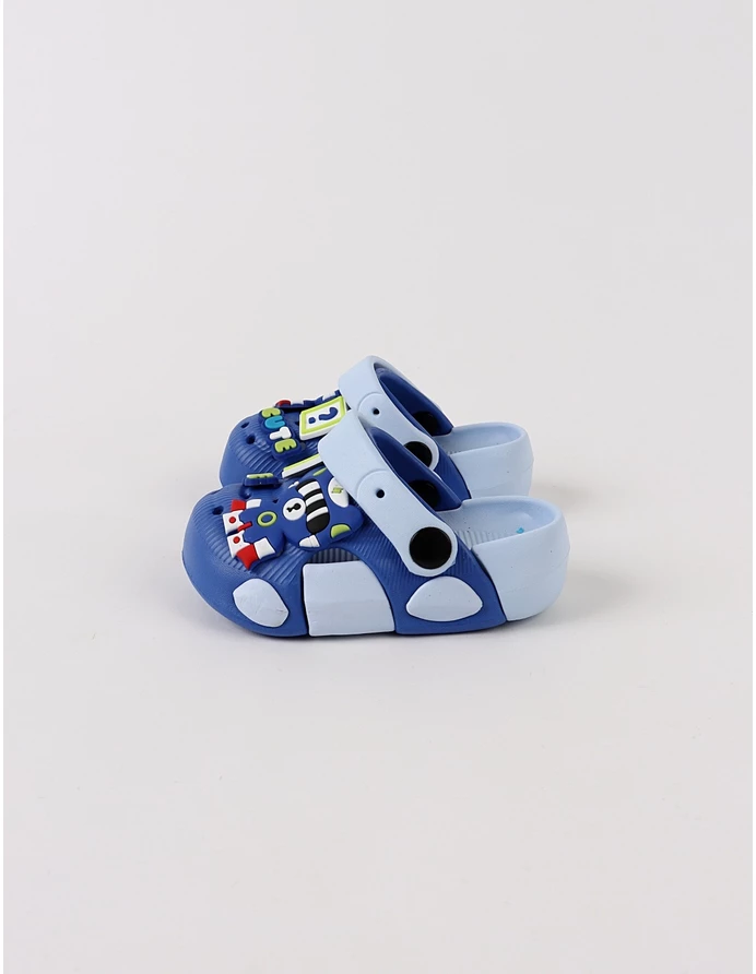 Papuci spuma usori Cute ursulet albastru-bleu picture - 5