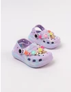 Papuci spuma usori Jibbtz Jewelry, mov picture - 3