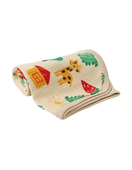 Patura bumbac girafe