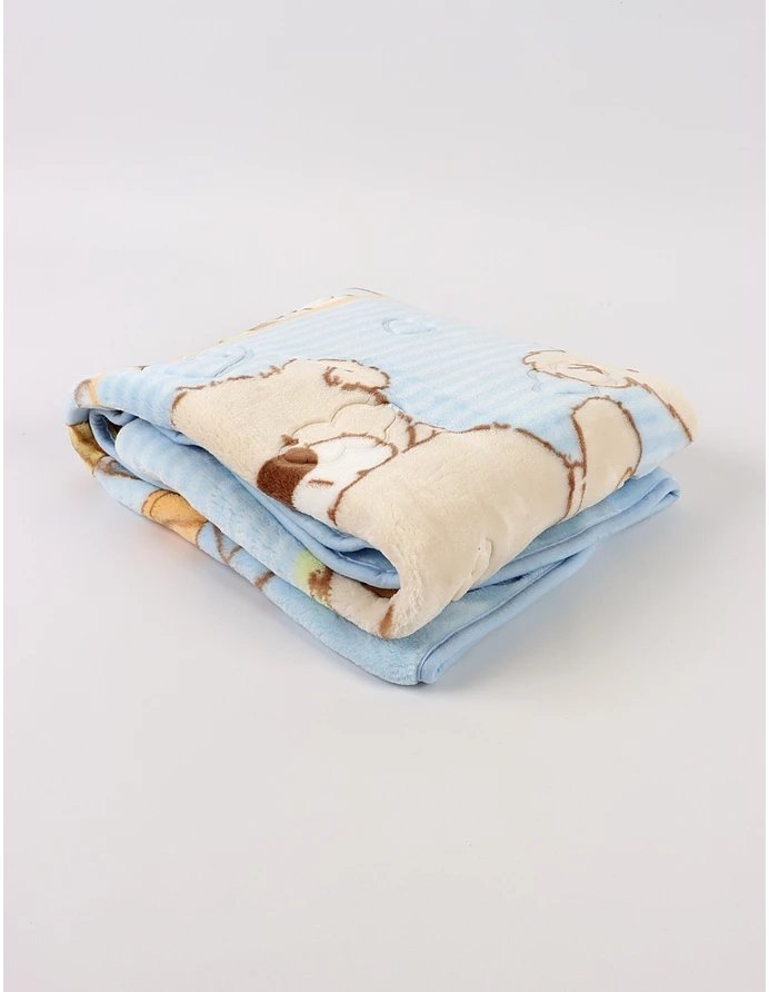 Patura groasa Garden and Bear, blue picture - 3