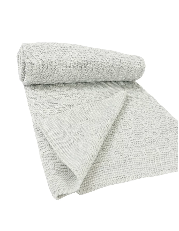 Paturica acrilic Baby Dream model gri picture - 3