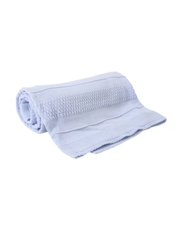 Paturica acrilic Triko model bleu