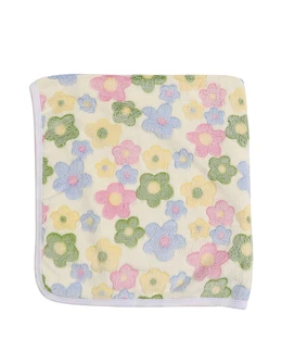Paturica cocolino multicolor cu floricele
