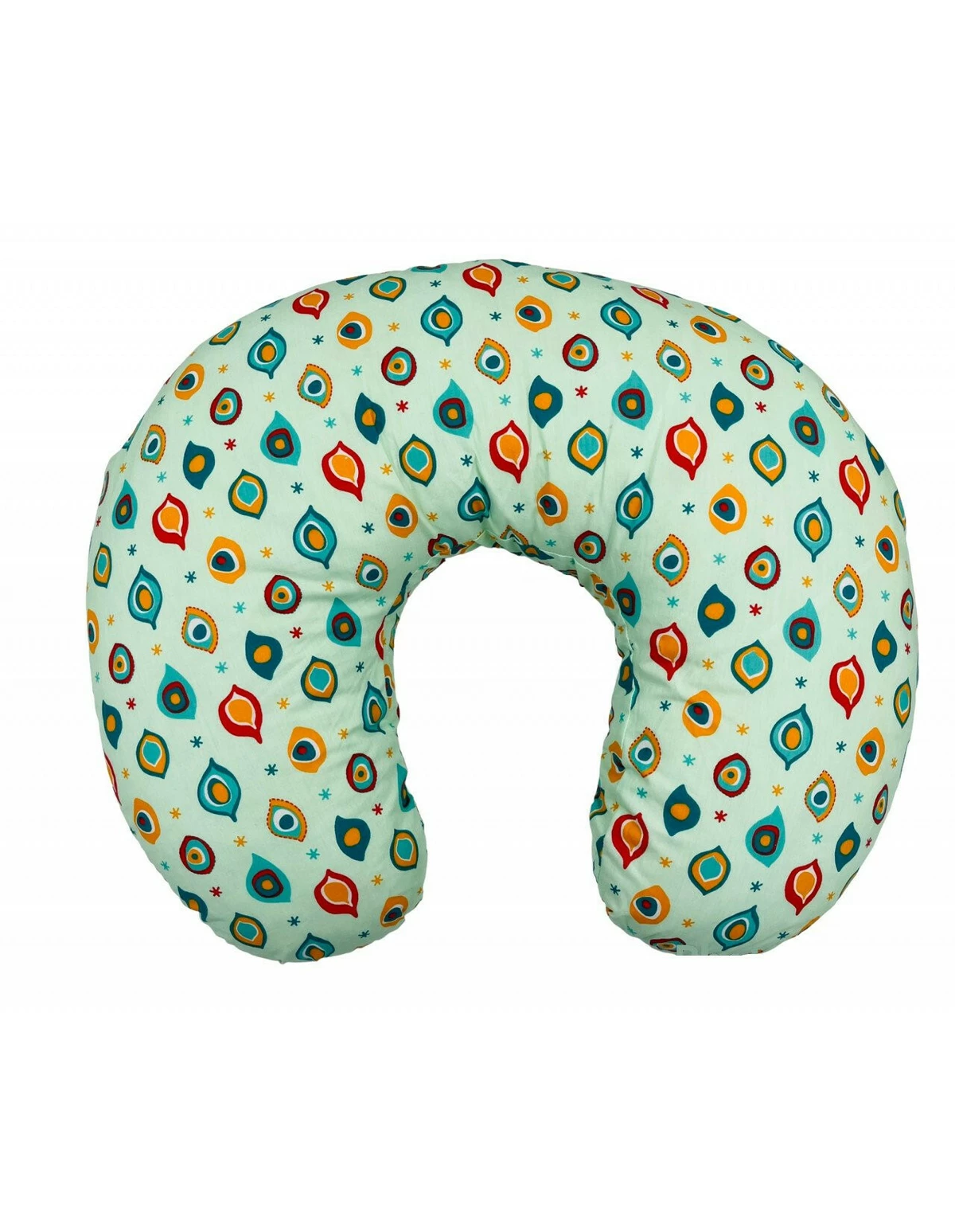 Perna pentru alaptat 2 in 1 Nursing Pillow Paun, BabyJem