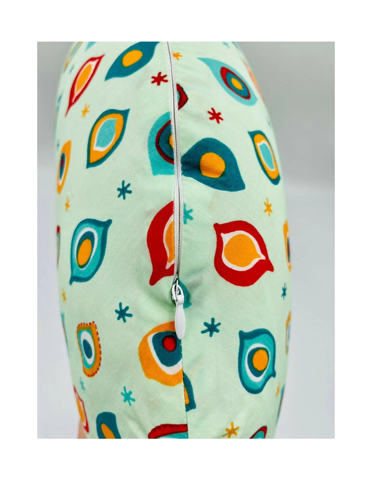 Perna pentru alaptat 2 in 1 Nursing Pillow Paun, BabyJem