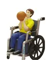 Persoane cu handicap set de 6 figurine - Miniland 2