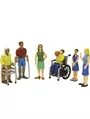 Persoane cu handicap set de 6 figurine - Miniland 3
