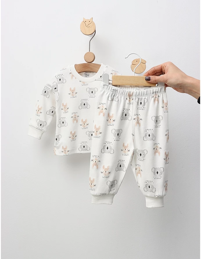 Pijama Baby, I Love My Mummy, model alb picture - 3