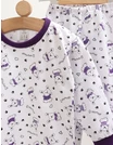 Pijama bbc ML Romania, Absorba Rabbit, alb-mov picture - 2
