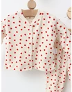 Pijama bebe, Mini Hearts, model crem picture - 2