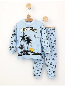 Pijama copii Summer model blue