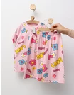 Pijama de vara Love, cu roz picture - 3