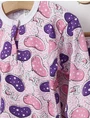 Pijama interlok balonase roz-Romania 2
