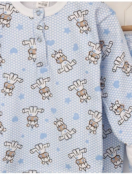 Pijama ML imprimata bleu-unicorni 2