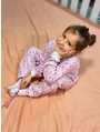 Pijama ML imprimata roz-panda 4