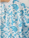 Pijama ms imprimata Bugs Bunny albastru 2
