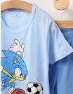 Pijama MS, Sonic, cu blue picture - 2