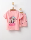 Pijama MS, Sweet Girl, cu roz-deschis picture - 1