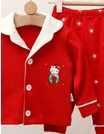Pijama premium Christmas Kitty cu rosu picture - 2