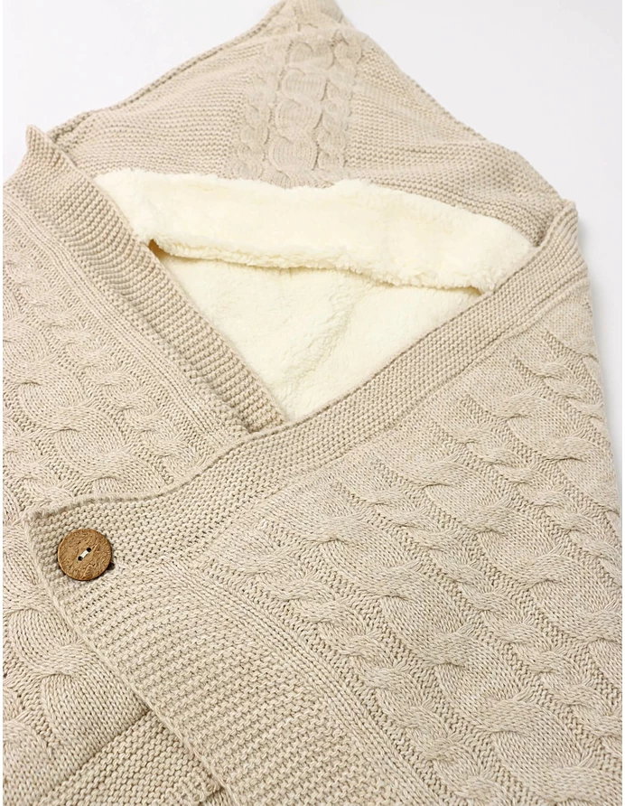 Port-bebe cocolino-croset bej picture - 2