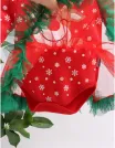 Body stil rochita Craciun Girl Ren rosu picture - 4