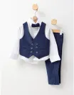 Costum premium Winston, albastru picture - 2