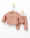 Costumas Bebe Girl Heart model roz-prafuit picture - 1