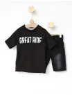 Costumas vara Great Ride negru picture - 1