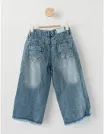 Pantaloni de blug Lilitop Evazat albastru picture - 4