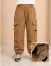 Pantaloni imblaniti, Cargo Ainck Tactics, maro picture - 1