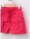 Pantaloni scurti fetite Sonya, ciclam picture - 2