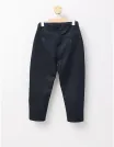 Pantaloni tercot uniforma slim, bleumarin picture - 9
