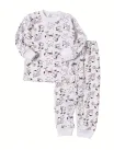 Pijama bbc Romania Snoopy roz picture - 1