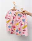 Pijama de vara Love, cu roz picture - 3